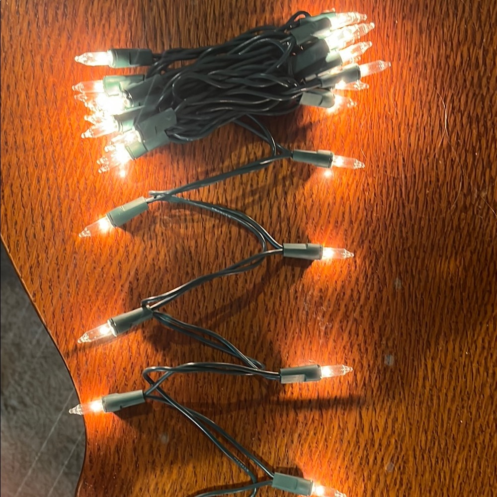 Holiday Inspirations 35 mini lights.  Set of five.